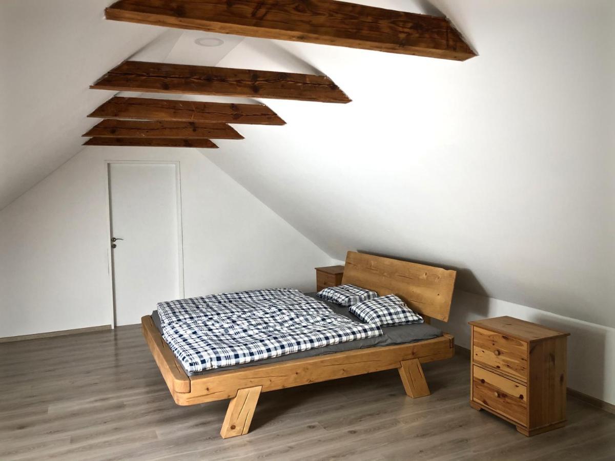Mezonetovy Apartman S Terasou Na Samote V Lese Vlkava Exterior photo
